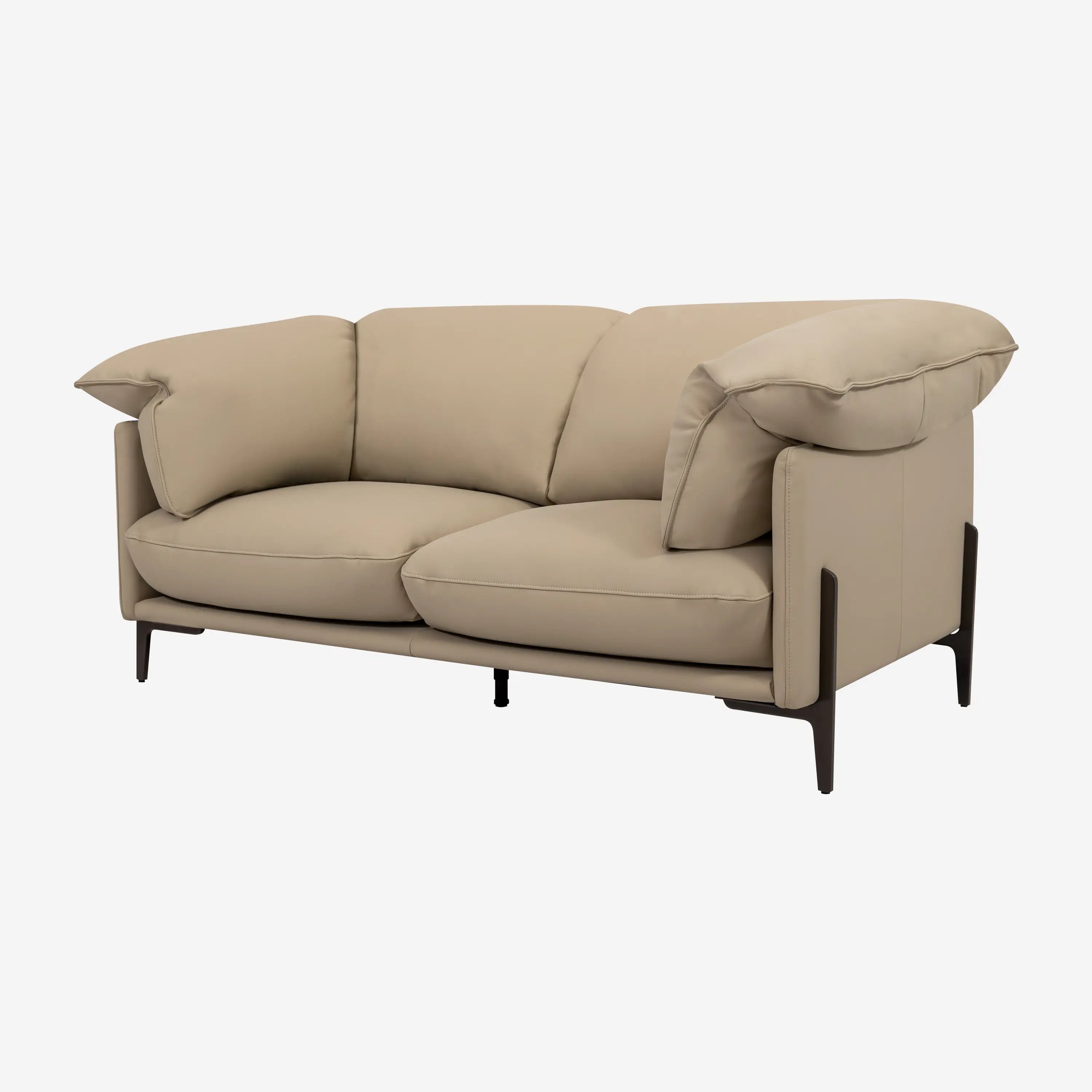 Rocco Leather Sofa 2 Seater